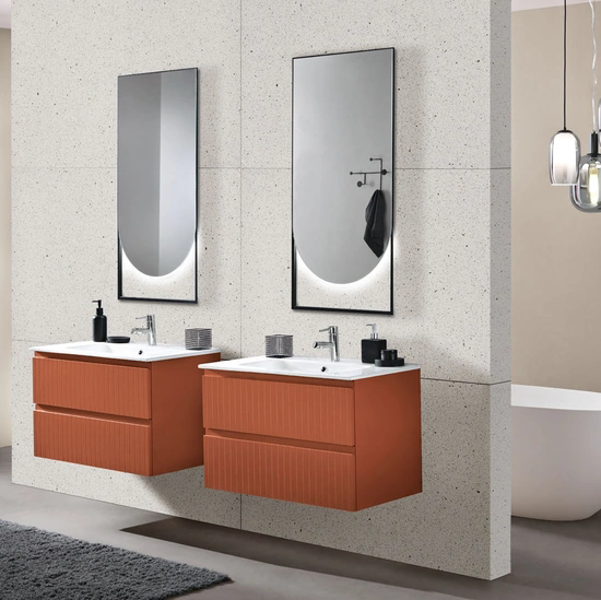 Mobile da Bagno sospeso Artico Ruggine di Modo Bluelife