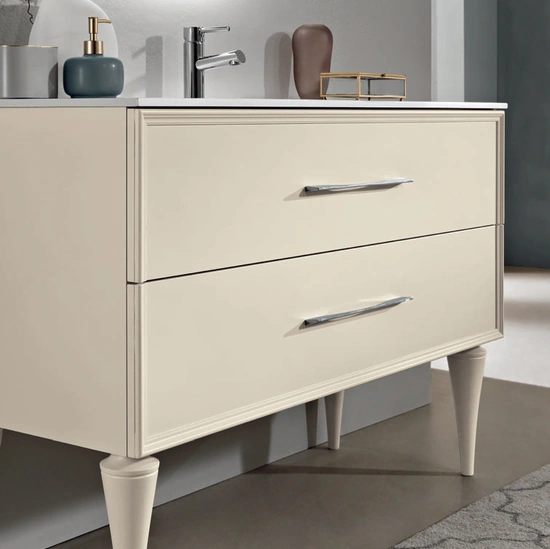 Mobile da Bagno a terra Classic Avorio di Modo Bluelife