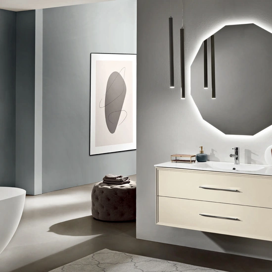 Mobile da Bagno sospeso Classic Avorio di Modo Bluelife