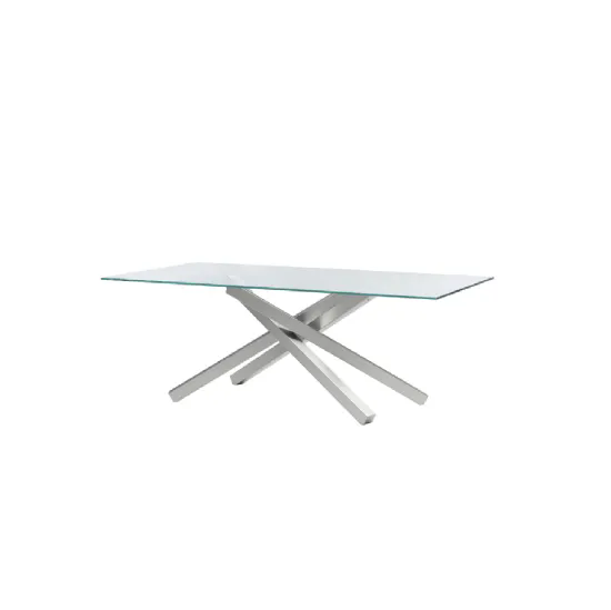 Tavolo Pechino con top in vetro di Midj