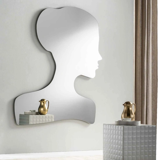 Specchio scultura Skin di Capodarte
