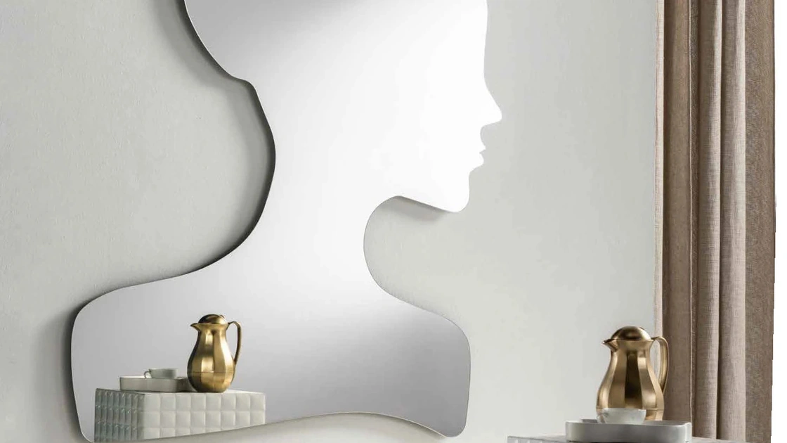 Specchio scultura Skin di Capodarte