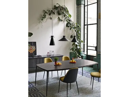 Lampada con paralume in metallo Japan L M S Sospensione di Midj