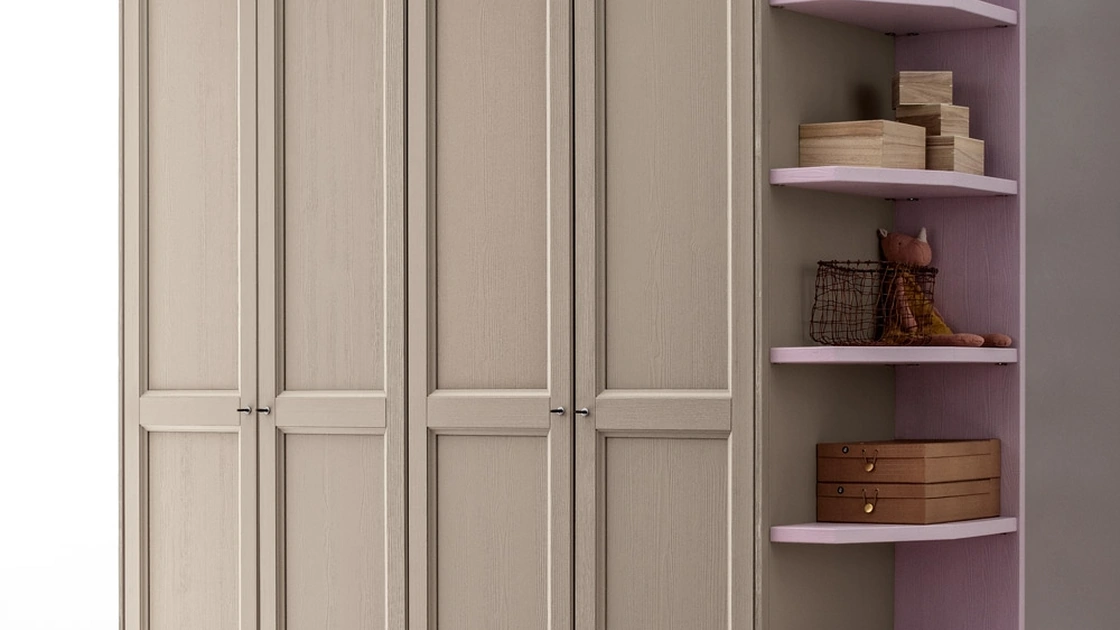 Armadio con ante battenti Everyday Brio di Callesella