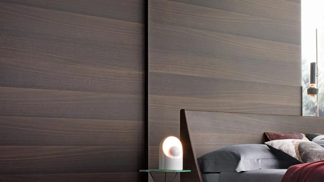 Armadio con ante scorrevoli Heron in Rovere di Giellesse