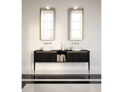Mobile da Bagno a terra in essenza legno Art 03 di Puntotre