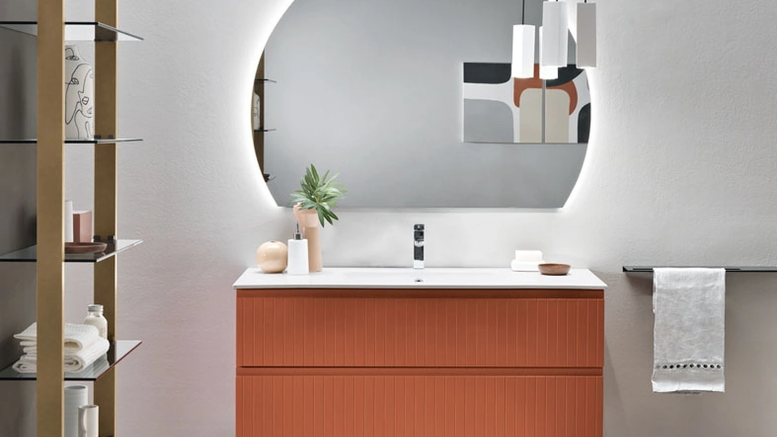 Mobile da Bagno sospeso Artico Ruggine di Modo Bluelife