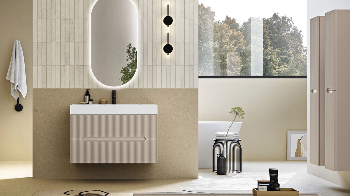 Mobile da Bagno Balos Tortora di Modo Bluelife