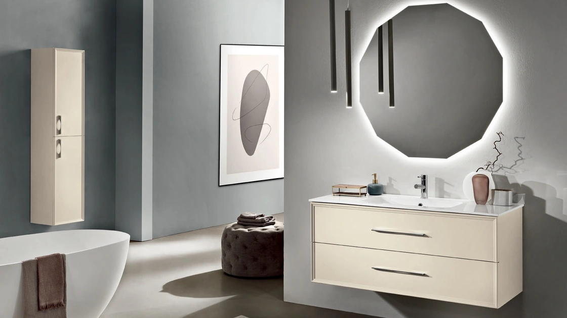 Mobile da Bagno sospeso Classic Avorio di Modo Bluelife
