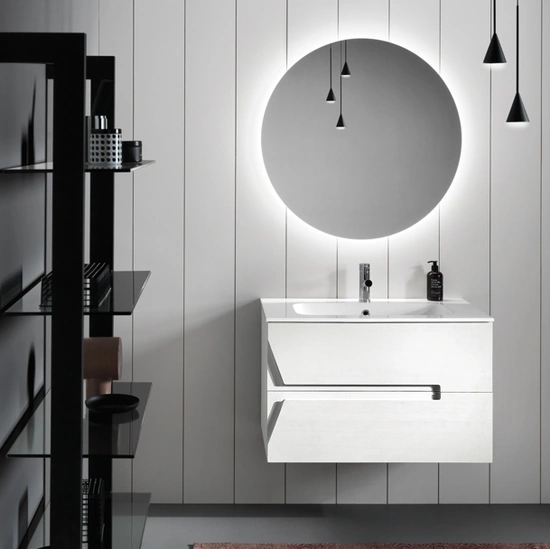Mobile da Bagno sospeso Haiti Larice Bianco di Modo Bluelife