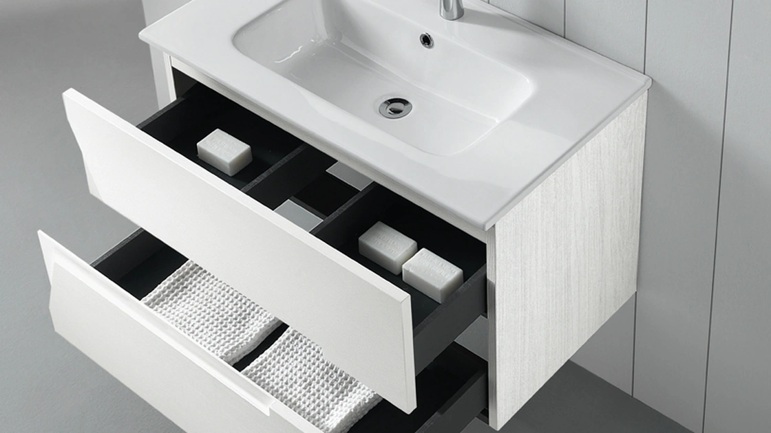 Mobile da Bagno sospeso Haiti Larice Bianco di Modo Bluelife
