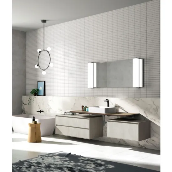 Mobile da Bagno LC Composizione 2 di Puntotre