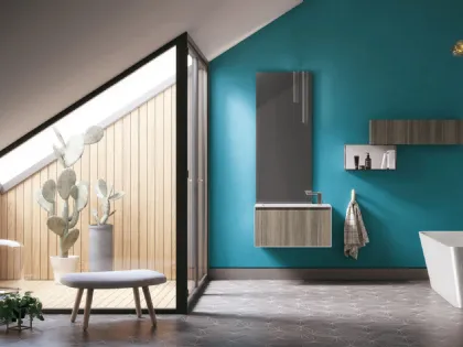 Mobile da Bagno LC Composizione 5 di Puntotre