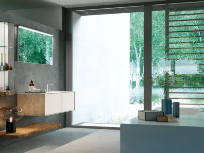 Mobile da Bagno LC Composizione 6 di Puntotre