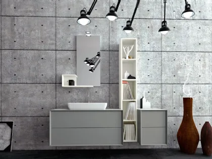 Mobile da Bagno M2 Composizione 1 di Puntotre