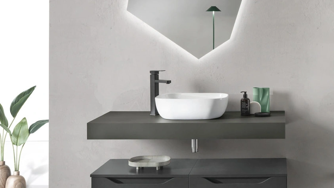 Mobile da Bagno Mixi Grafite di Modo Bluelife
