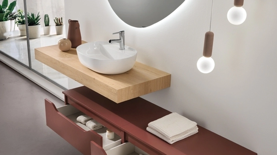 Mobile da Bagno Mixi Ruggine di Modo Bluelife