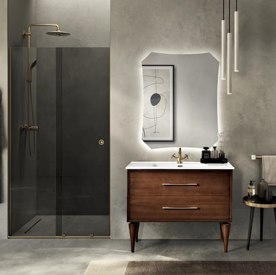 Mobile da Bagno a terra Classic Noce di Modo Bluelife