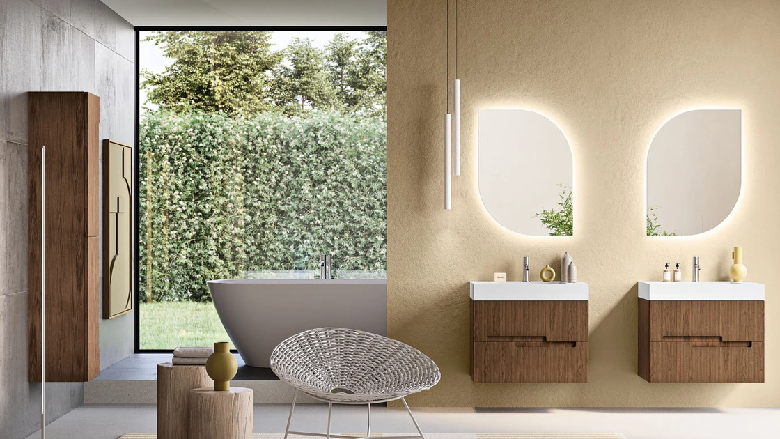 Mobile da Bagno sospeso Righe Tek di Modo Bluelife