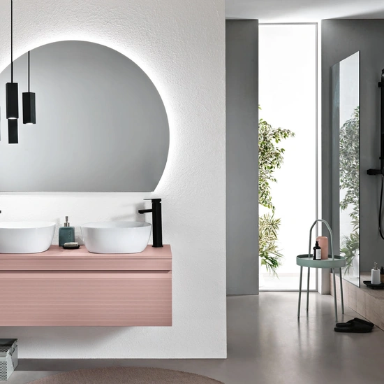 Mobile da Bagno sospeso Rio Rosa Polvere di Modo Bluelife