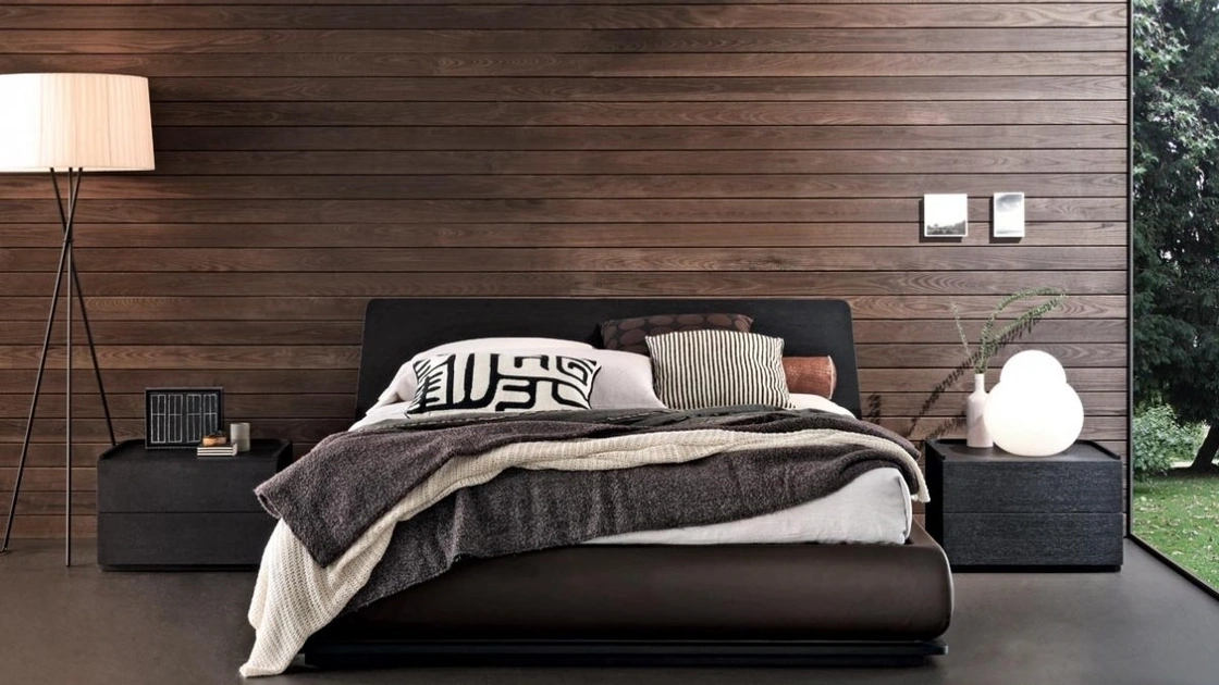 Letto Charme in legno con contenitore di Giellesse