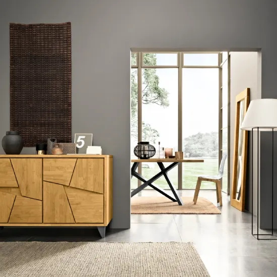 Madia Special Oak a due ante di FGF Mobili
