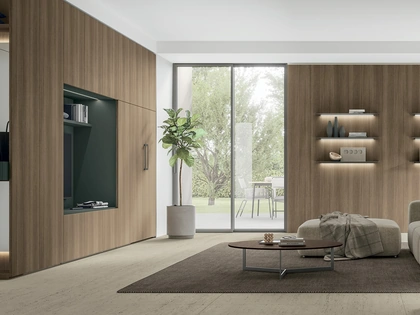 Parete Attrezzata Logica Plus UNIT 02 di Tomasella