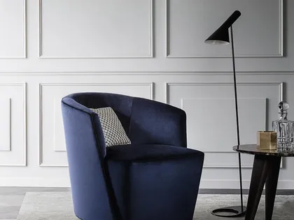 Poltroncina in tessuto Club di Giellesse