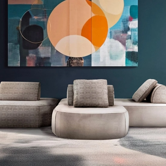 Divano componibile Insula di Cava Divani