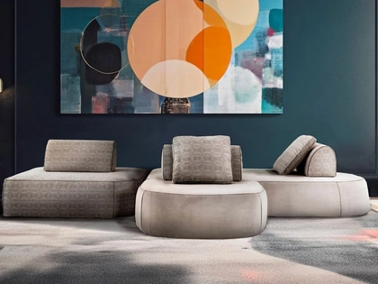 Divano componibile Insula di Cava Divani