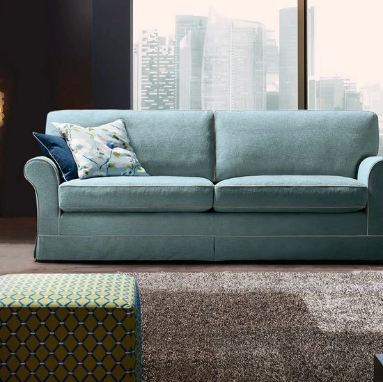 Divano lineare Myto Mikonos di Cava Divani