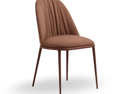 Sedia Lea in tessuto imbottito di Midj