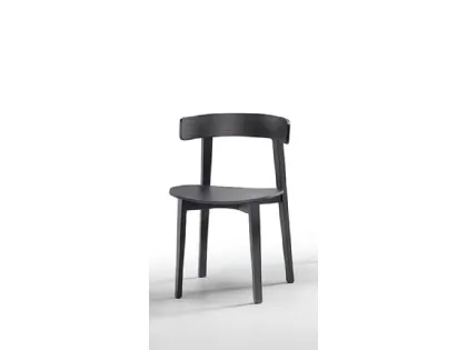 Sedia in legno Maya S L LG di Midj