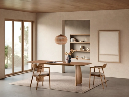 Sedia in legno di faggio Nara di Ikone Casa