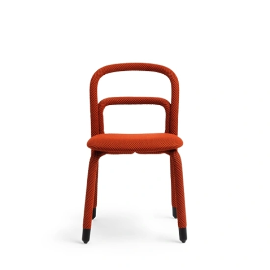 Sedia imbottita Pippi di Midj