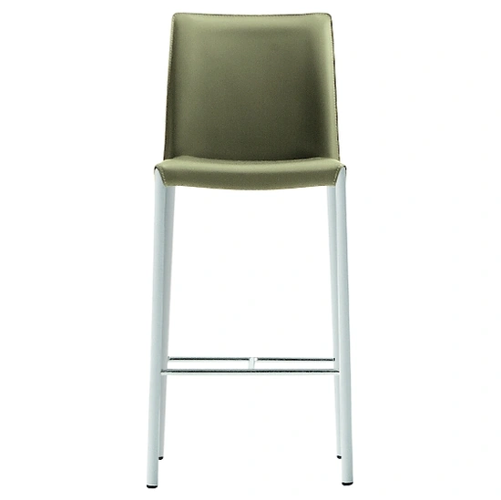 Sgabello in cuoio Nuvola di Midj