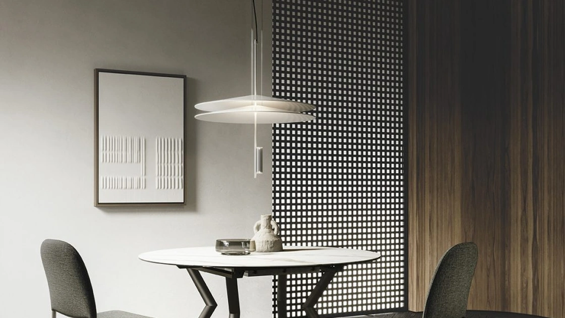 Tavolo rotondo allungabile Oliver di Sedit