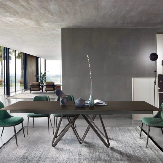 Tavolo Roulette finitura Rovere Moka di Sedit