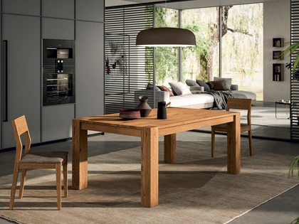 Tavolo allungabile Square di FGF Mobili