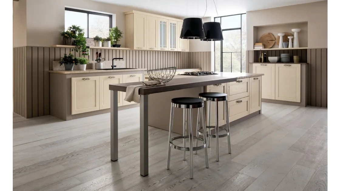 Cucina Moderna Alice Decapè Bianco di Arrex