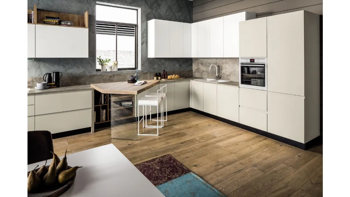 Cucina Moderna Atlanta PET Zucchero di Arrex