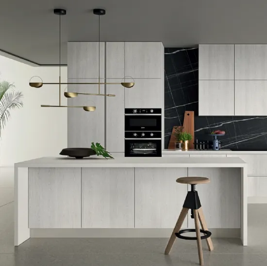 Cucina Moderna lineare in quercia Easy 001 di Ar-due