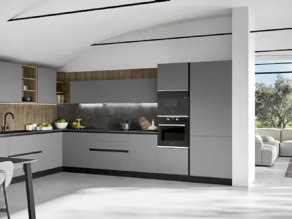 Cucina Moderna angolare Easy 017 di Ar-due