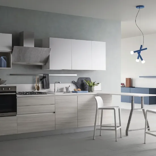 Cucina Moderna in linea Easy 030 di Ar-due