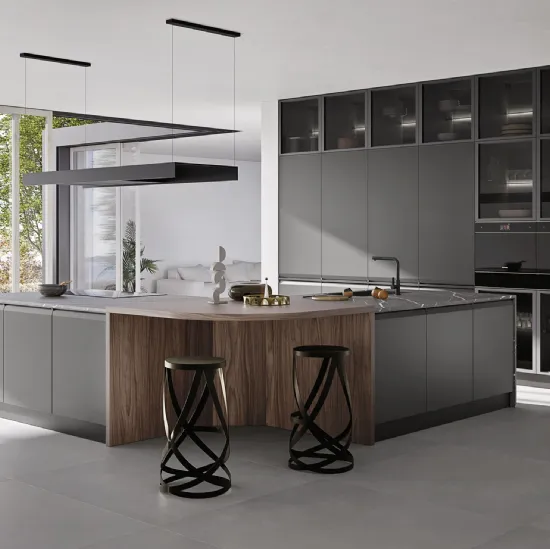 Cucina Moderna con isola K10 005 di Ar-due