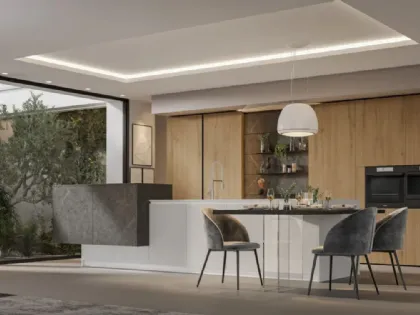 Cucina Moderna con isola Loft 2|2 02 di  Arrex