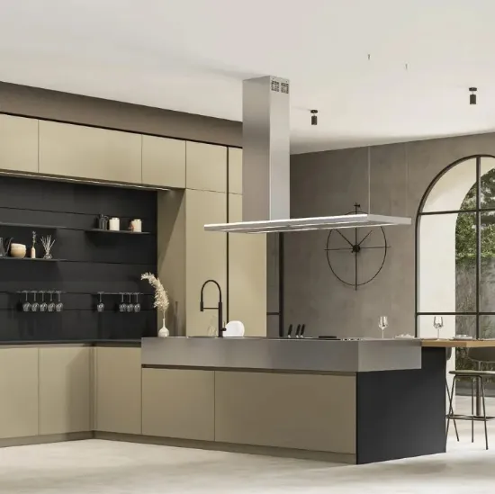 Cucina Moderna con penisola Loft 2|2 08 di Arrex