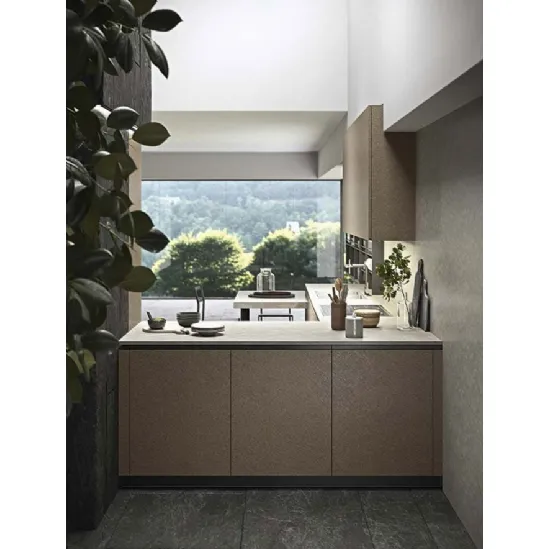 Cucina Moderna angolare Spring Job 02 in laminato di Dibiesse